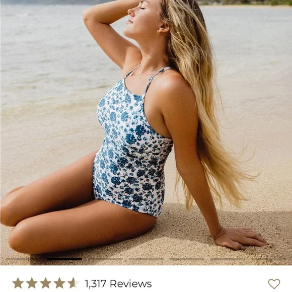 Albion Santorini Weekender one piece swimsuit M - Picture 3 of 10